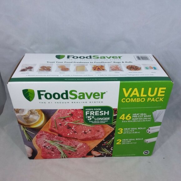 Combo Pack Costco Seal A Meal Bags FoodSaver Special Value Vacuum